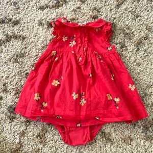 Baby GAP Coral Dress Set